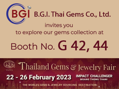 Thailand Gems and Jewelry Fair 22-26 Feb 2023